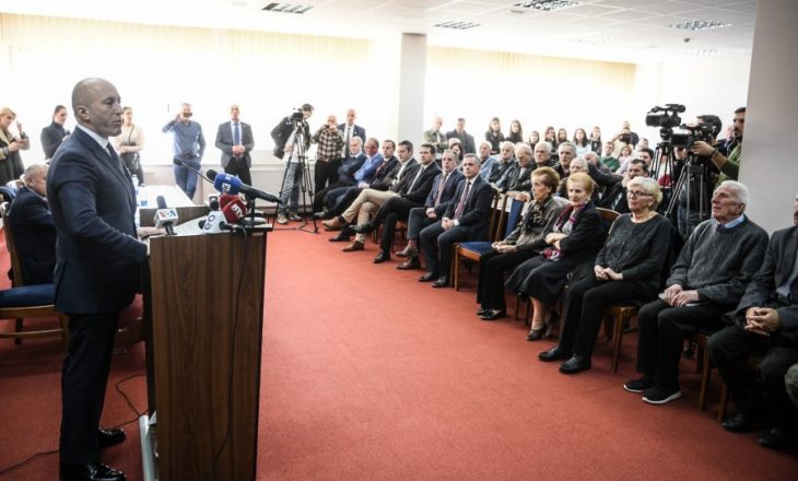 Haradinaj: Profesor Idriz Ajeti ishte roje i një gjuhe të sulmuar dhe ndaluar