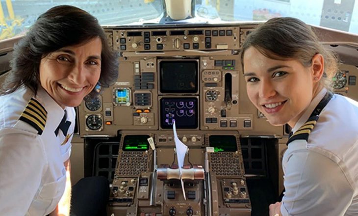 Nënë e bijë, pilote