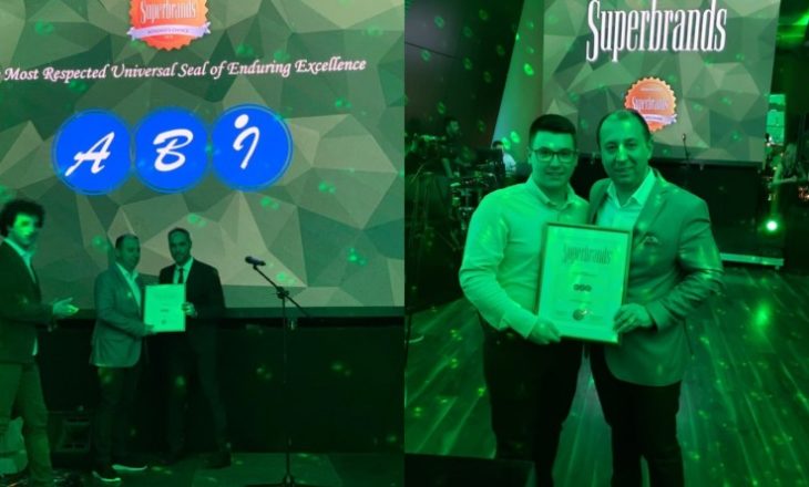 Kompania “ABI” nga Prizreni nderohet me çmimin ‘Superbrands’ për herë të katërt