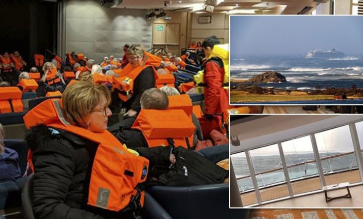 Shpëtohen 1300 pasagjerë të bllokuar në det