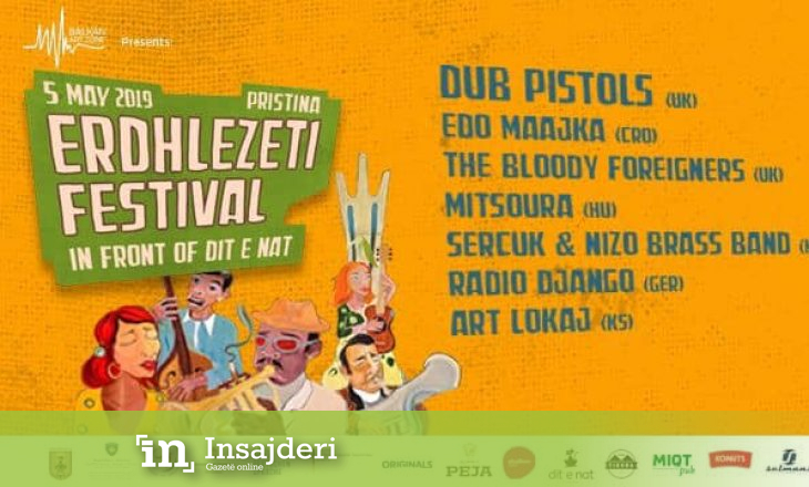 Vjen edicioni i 5-të i ‘Erdhlezeti Festival’ –  Sjell të dielën 45 performues në Prishtinë