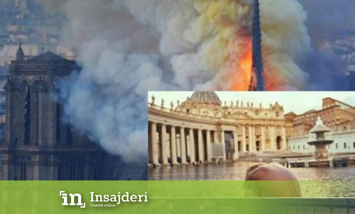 Modelja e famshme feston e zhveshur djegien e ‘Notre Dame’