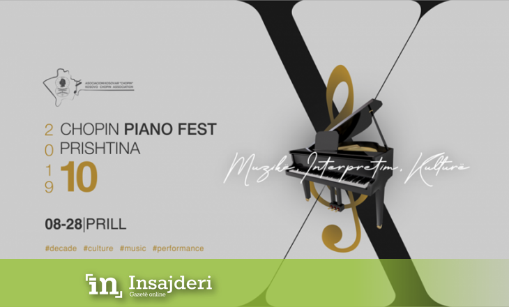 Jubileu i “Chopin Piano Festi” me emra të njohur në maratonë koncertesh