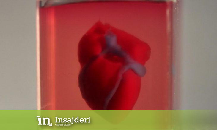 Shkencëtarët printojnë zemrën e parë 3D në botë