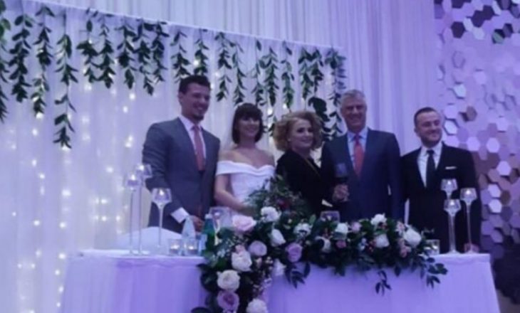 Nusja e nipit të Thaçi vishet me vellon e dizajnerit serb