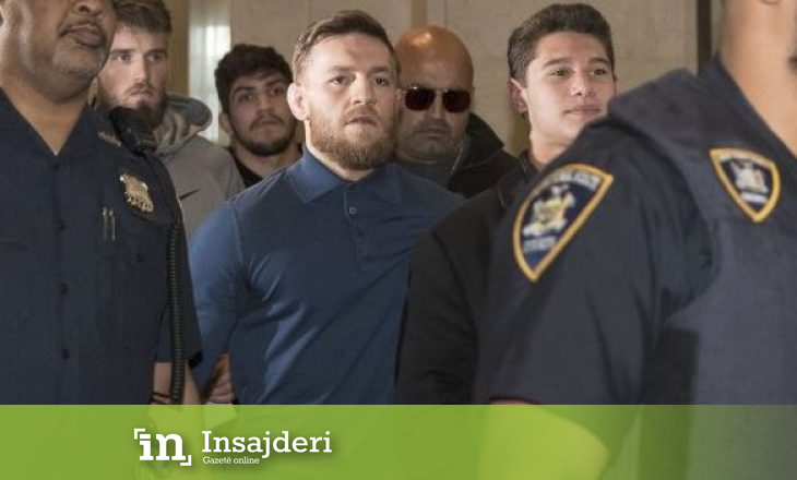 Publikohet momenti i arrestimit të Conor McGregor
