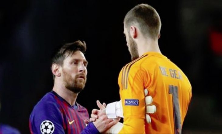Barcelona e përdor Messin për t’u tallur keq me Manchester Unitedin pas ndeshjes