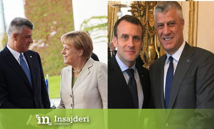 Thaçi konfirmon ftesën e Merkel dhe Macron për takimin e liderëve të Ballkanit në Berlin