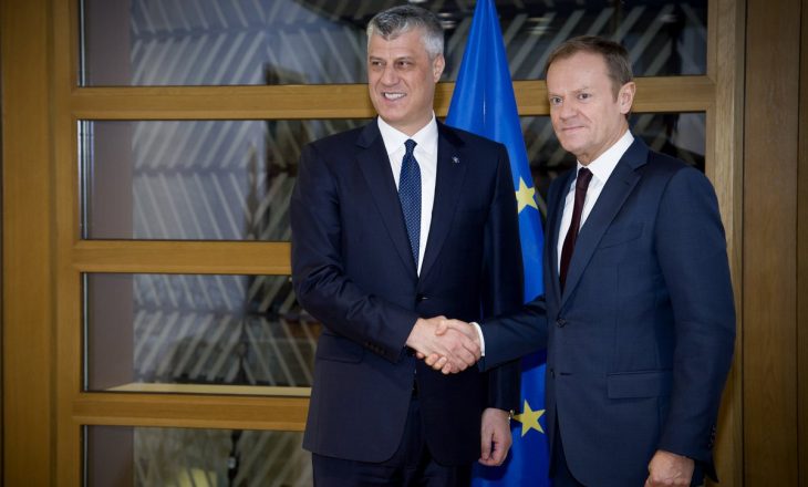 Fillon takimi Thaçi – Tusk në Bruksel