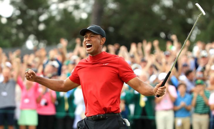 Tiger Woods e bën mrekullinë – fiton në Masters pas rikthimit të jashtëzakonshëm