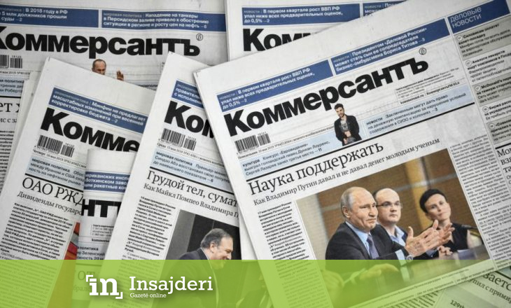 Redaksia politike e gazetës Kommersant jep dorëheqjen