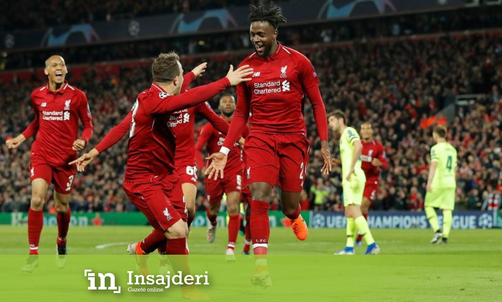Liverpooli bën përmbysjen e madhe me ndihmën e Shaqiri, kualifikohet në finale