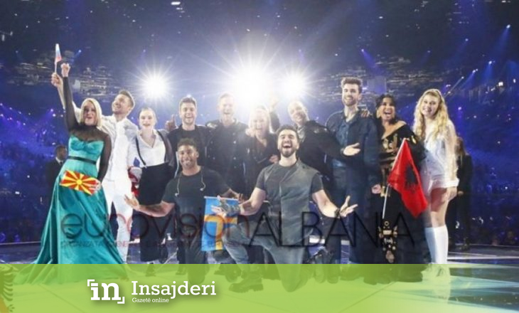 Shqipëria të shtunën do të prezantohet e dyta në finalen e Eurovizionit