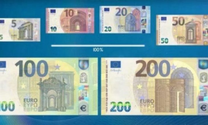 Dalin kartmonedhat e reja 100 dhe 200 euro – ja si do të duken