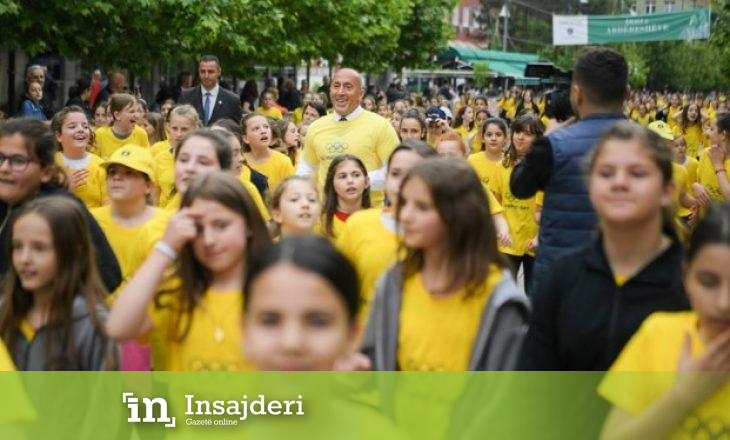 Haradinaj: Nuk ka kënaqësi më të madhe se sa të fillosh javën në mesin e fëmijëve