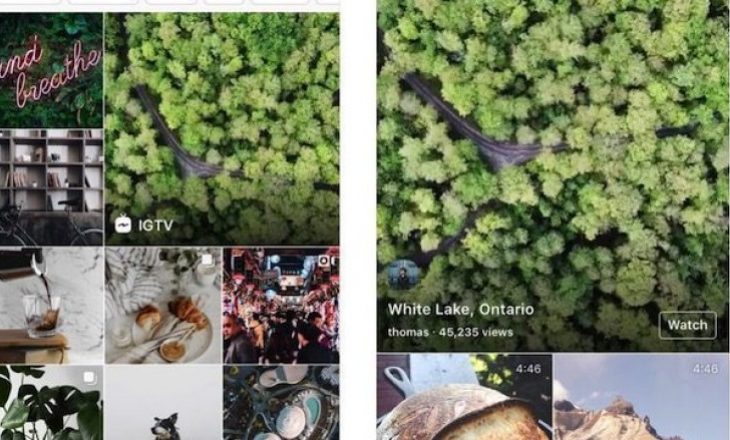 Instagram shton ‘Stories’ në sektorin Explore