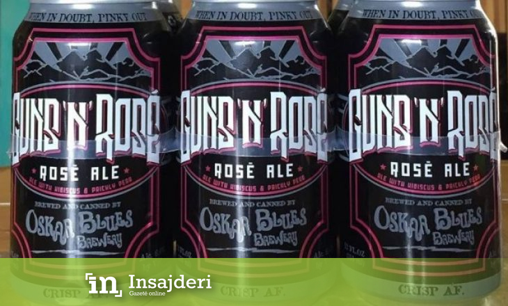 Grupi Guns N’ Roses ngre padi ndaj një prodhuesi birre