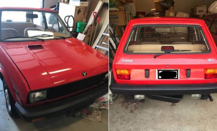 “Si e re” – Në ShBA zbulohet një veturë Yugo që kishte qëndruar në një garazh për 31 vjet