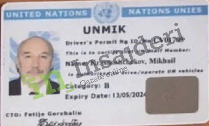 Kosova e shpall person “Non Grata” rusin e UNMIK-ut që u arrestua në veri