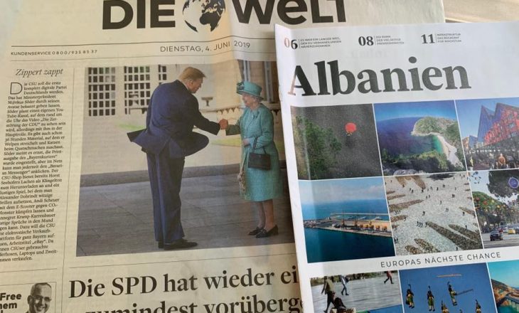 “Die Welt” reportazh mbi 25 faqe për Shqipërinë