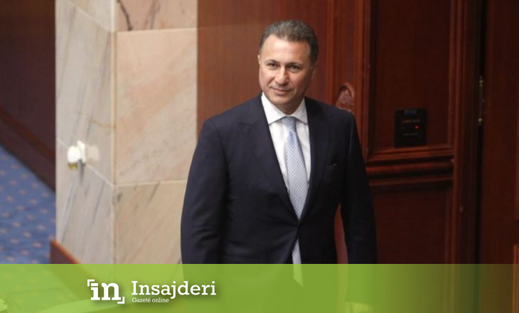 Shkup, miratohet dorëheqja e Nikolla Gruevskit nga posti i deputetit