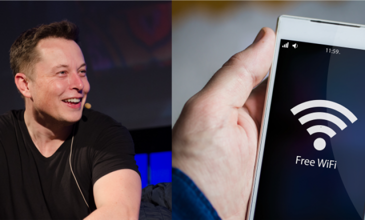 Elon Musk planifikon Wi-Fi në tërë Tokën