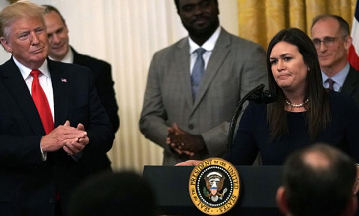 Jep dorëheqjen zëdhënësja e presidentit amerikan, Donald Trump