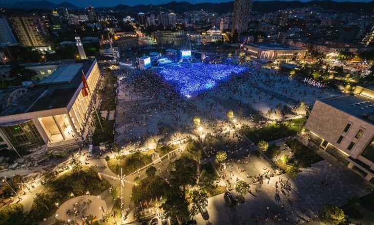 Sheshi i Tiranës merr çmimin e parë si “Hapësira më e mirë Europiane”