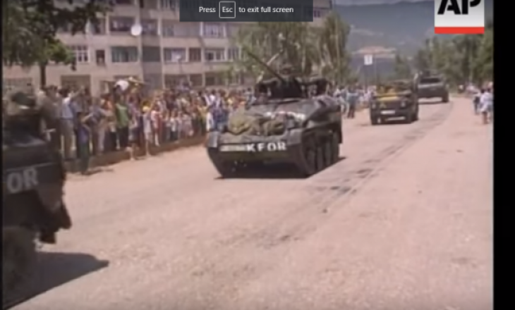 Momentet ku trupat gjermane u futën në Kosovë