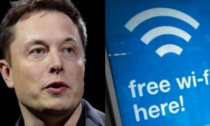 Elon Musk planifikon Wi-Fi për tërë planetin
