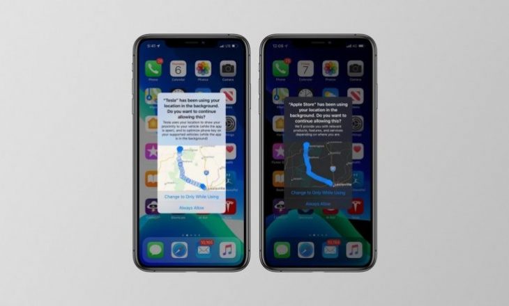 iOS 13 do të ju njoftoj cilat aplikacione ndjekin vendndodhjen tuaj dhe ku