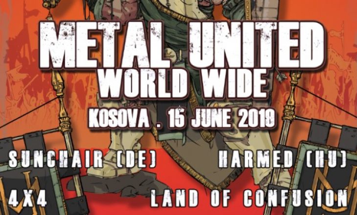 Të shtunën në Prishtinë mbahet koncerti i Metal United World Wide