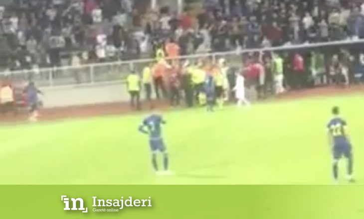 Kosova – Turqia, pamje nga incidenti në stadiumin ‘Fadil Vokrri’