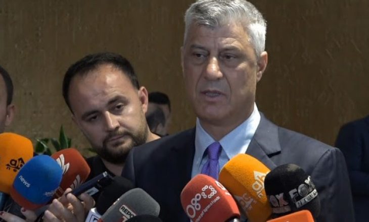 Thaçi tregon se si mund të bëhet marrëveshja finale me Serbinë