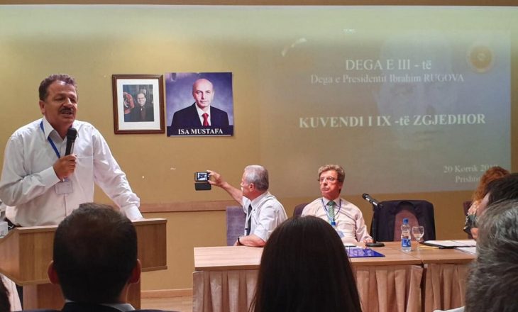 Hazir Borovci zgjidhet kryetar i LDK-së në degën e tretë në Prishtinë