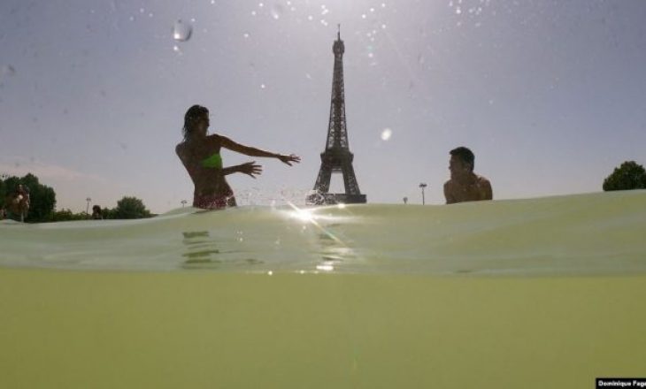 Mbi 40 gradë – Regjistrohet temperatura më e lartë në Paris