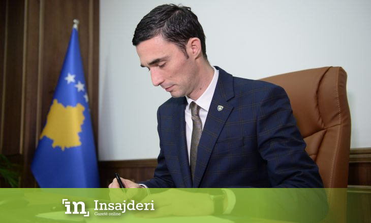 Ministri Shala nënshkruan vendimin për ndërtimin e inkubatorit të bizneseve në Skenderaj