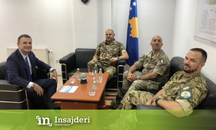 Drejtori i përgjithshëm i Autoritetit të Aviacionit Civil të Kosovës, priti në takim delegacionin e KFOR-it
