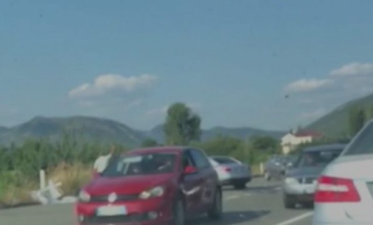 Dalin pamjet e aksidentit në “Rrugën e Kombit” [VIDEO]