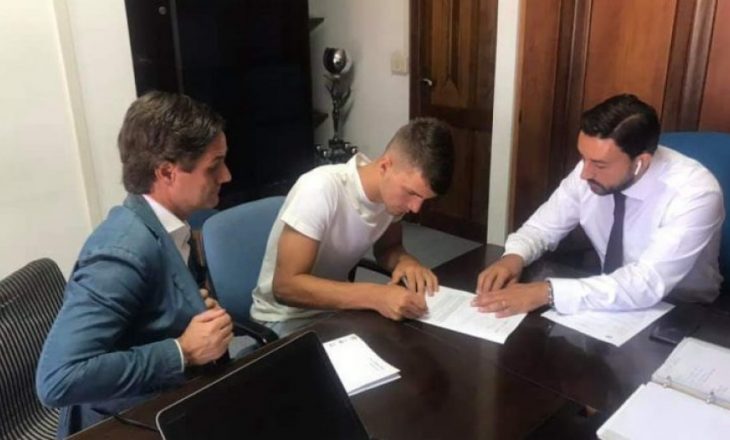 Lazio nënshkruan me mbrojtësin shqiptar