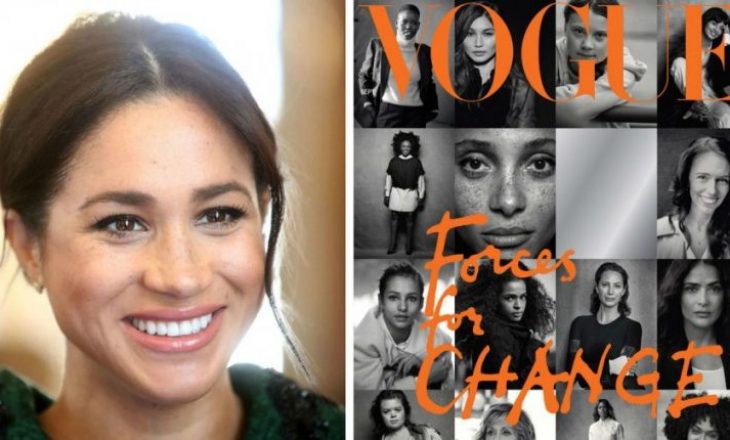 Meghan si redaktore e “Vogue” interviston Michelle Obaman