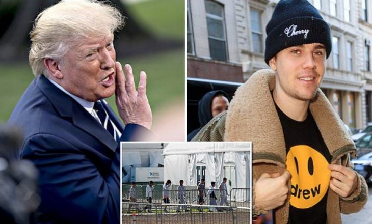 Justin Bieber i bën thirrje Trumpit që të lirojë fëmijët emigrantë nga paraburgimi