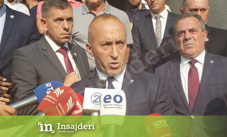 Haradinaj publikon letrat e dorëheqjes