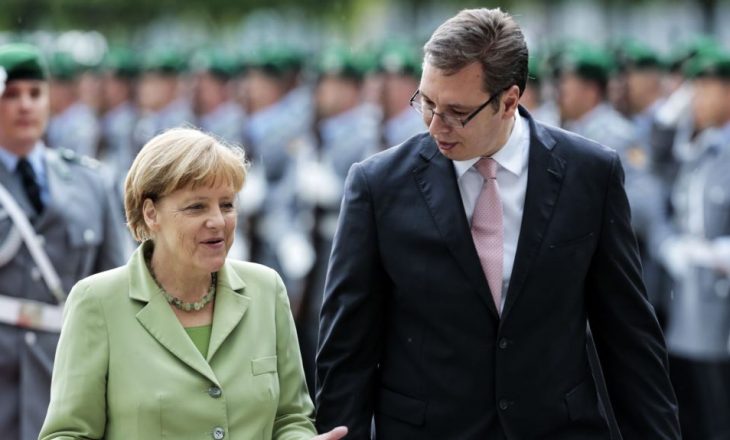 Angela Merkel i jep ultimatum Vuçiqit për çështjen e Kosovës