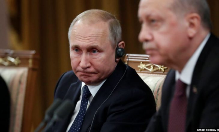 Putin dhe Erdogan po diskutojnë për luftën në Siri