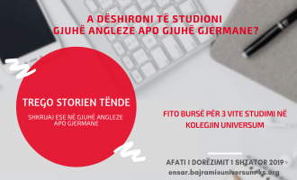 Fillon gara për esen më të mirë, shpërblimi BURSË për tri vite studimi!