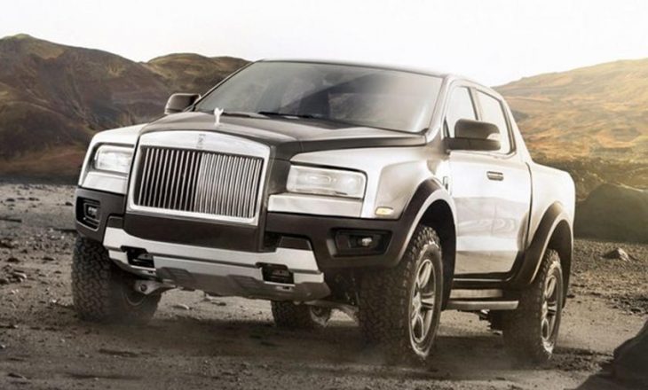 Rolls-Royce në versionin e makinës Pickup