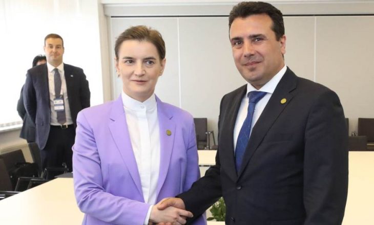 Brnabiq kundër kufijve etnikisht të pastër, Zaev kërkon pajtimin serbo-shqiptar