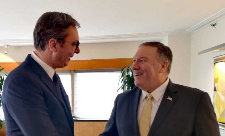 Pompeo: Bisedë produktive me Vuçiqin për dialogun