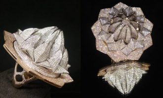 Rekordi i ri Guinness: Unaza me 7,777 diamante në vlerë 4.4 milionë euro